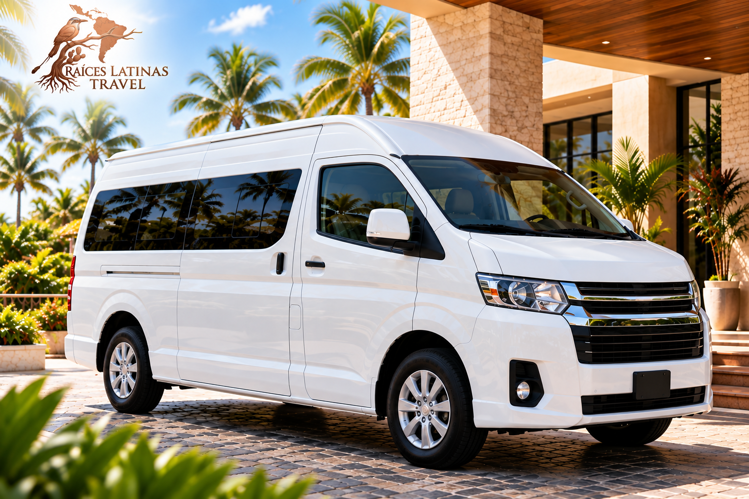 Van para transporte privado en Cancún y Riviera Maya