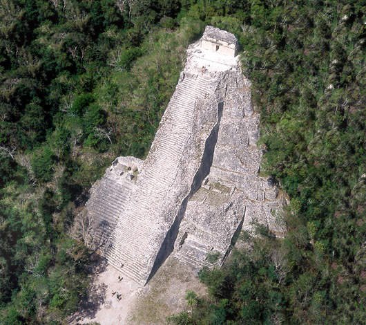 Zona arqueológica de Cobá en Quintana Roo